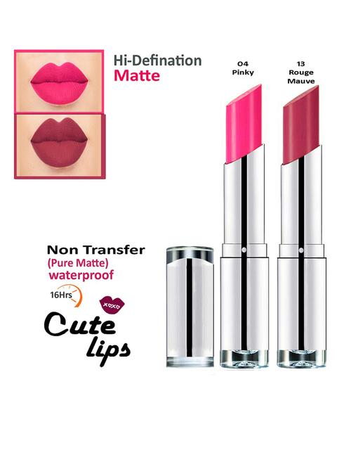 nontransfer matte lipstick combo of 2 - 18766856 - Very Small Image - 1