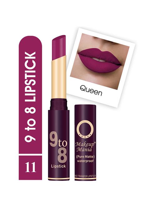 pure matte 9 to 8 long stay waterproof lipstick shade # 11 - 18767026 - Very Small Image - 1