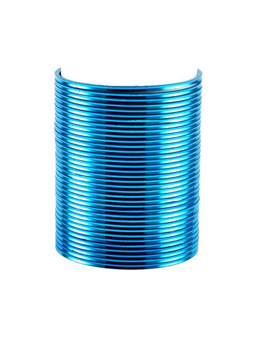 firozi coloured plain brass bangle - 18768526 - Very Small Image - 1