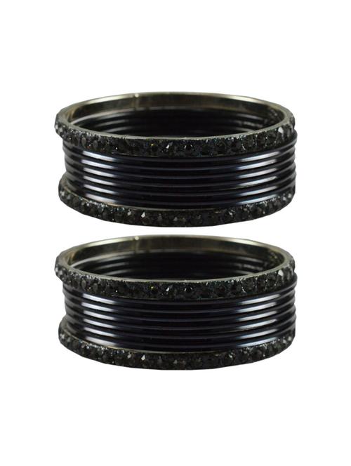 stone studded brass bangles - 18769802 - Very Small Image - 1