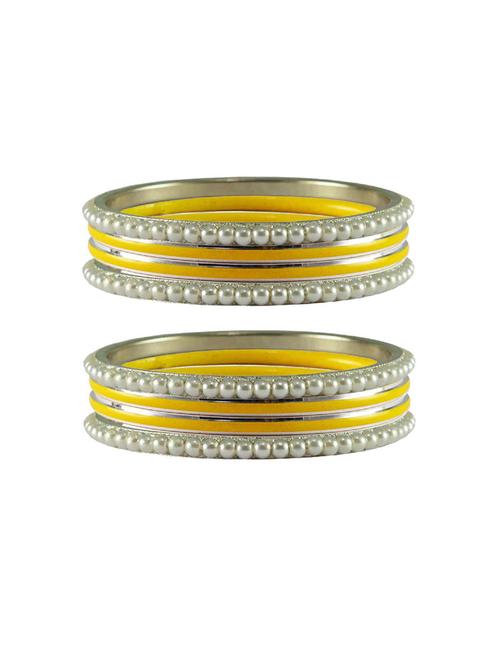 yellow plain metal bangle - 18770710 - Very Small Image - 1