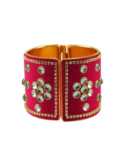 rani stone stud brass bangle - 18772437 - Very Small Image - 1