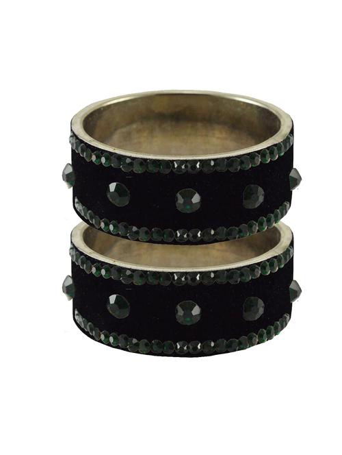 stone stud brass bangle - 18774012 - Very Small Image - 1