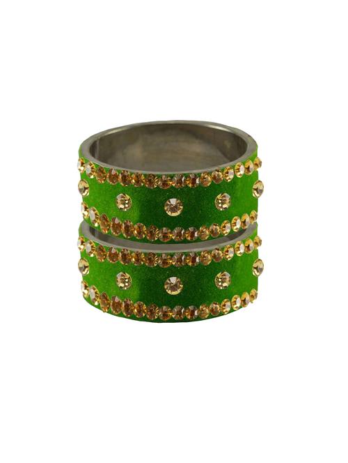 stone stud brass bangle - 18774635 - Very Small Image - 1