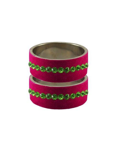rani coloured stone stud brass bangle - 18774847 - Very Small Image - 1