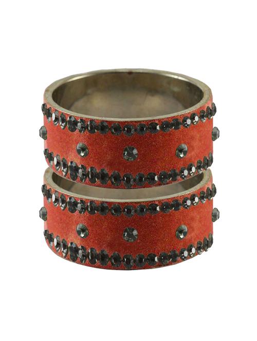 peach stone stud brass bangle - 18775519 - Very Small Image - 1