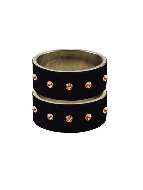 stone studded brass bangle - 18775667 - Very Small Image - 1