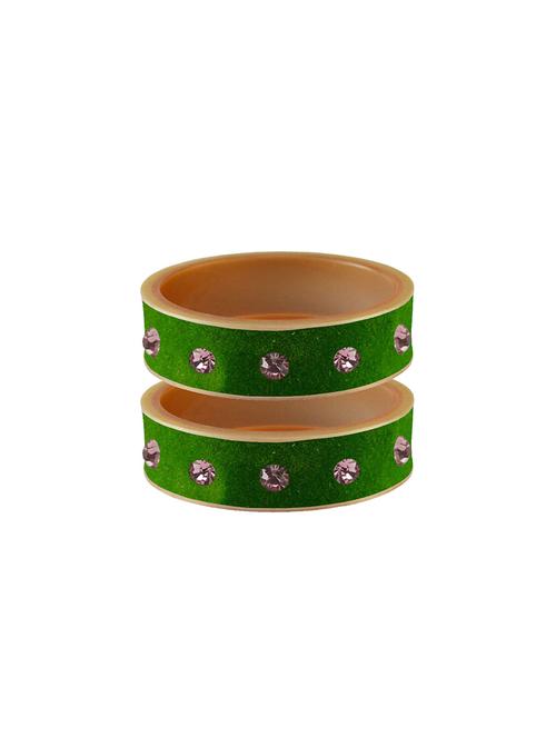 plain studded brass bangle - 18778832 - Very Small Image - 1