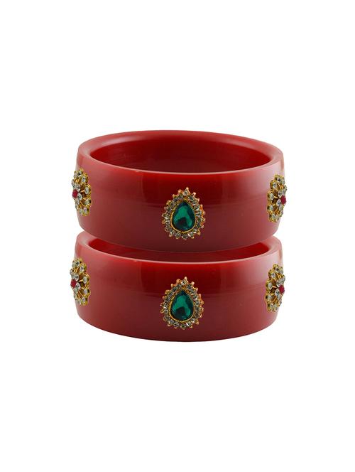 stone studded acrylic bangle - 18779513 - Very Small Image - 1