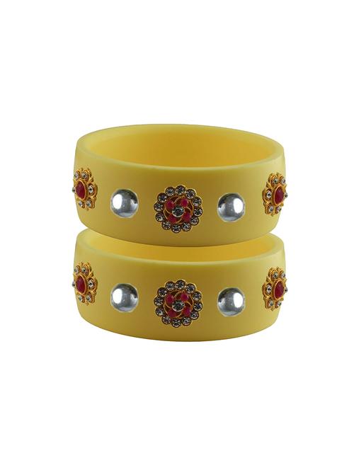 red stone stud acrylic bangle with very extra large size - 18781026 - Very Small Image - 1