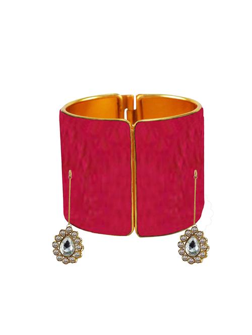 rani stone stud brass bangle - 18781031 - Very Small Image - 1