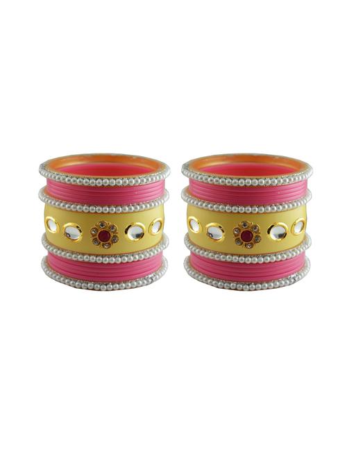 stone studded acrylic bangle - 18782090 - Very Small Image - 1