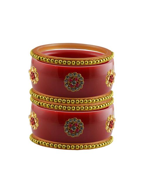 stone studded acrylic bangle - 18784446 - Very Small Image - 1