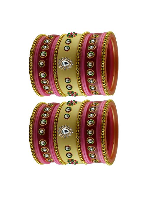 multi stone stud acrylic bangle - 18786327 - Very Small Image - 1