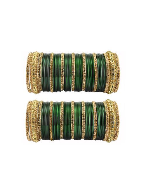 green stone stud bangle  - 18787082 - Very Small Image - 1