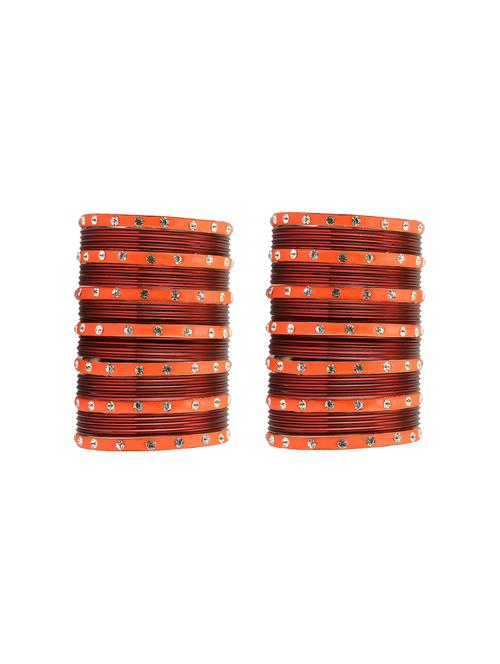 maroon stone stud bangle  - 18787169 - Very Small Image - 1