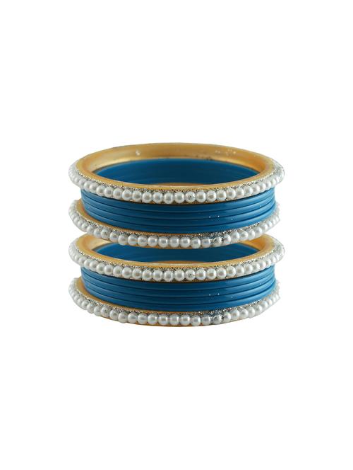 moti work acrylic bangles set  - 18787575 - Very Small Image - 1