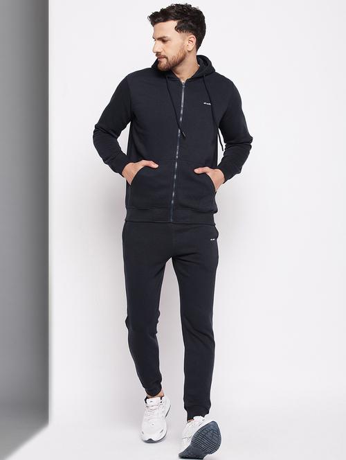 navy blue cotton track suit - 18788509 - Very Small Image - 1