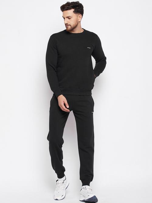 black cotton track suit - 18788517 - Very Small Image - 1