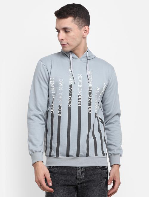 mens front print sweatshirt - 18788639 - Very Small Image - 1