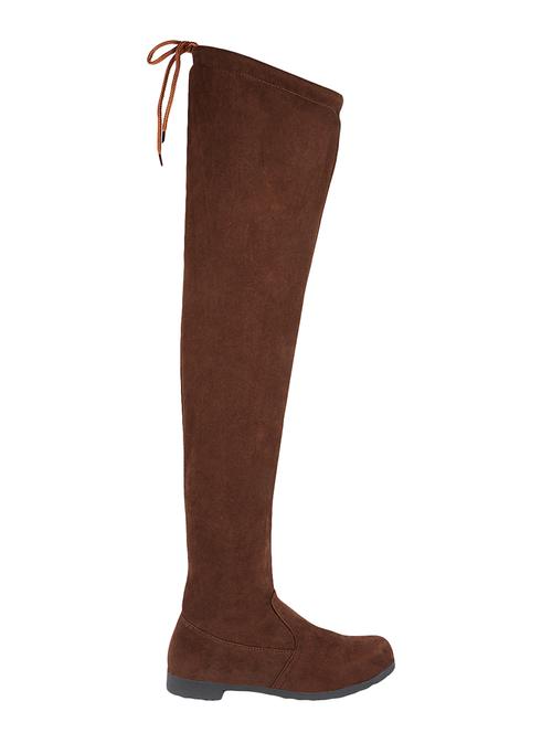 brown knee length boot - 18790849 - Very Small Image - 1