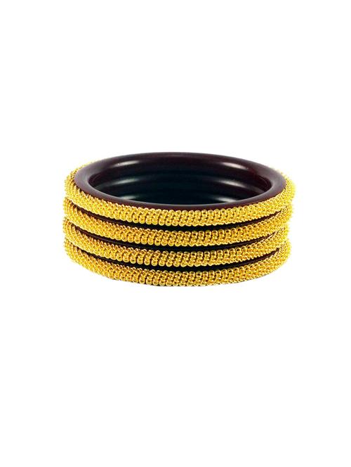 plain acrylic-brass bangle - 18791414 - Very Small Image - 1