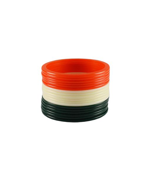 plain acrylic tiranga bangle - 18791417 - Very Small Image - 1