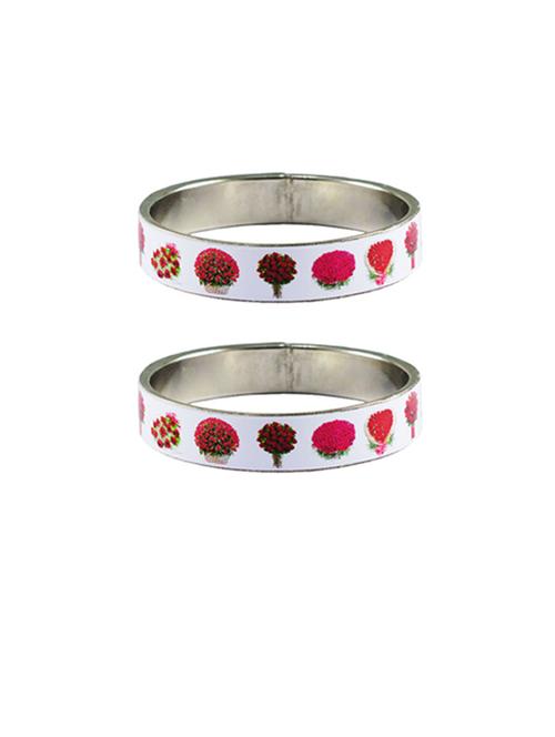 stone studded brass bangles - 18791441 - Very Small Image - 1