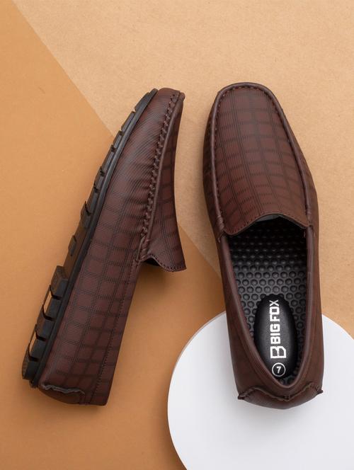 men brown slip on loafer - 18793909 - Very Small Image - 1
