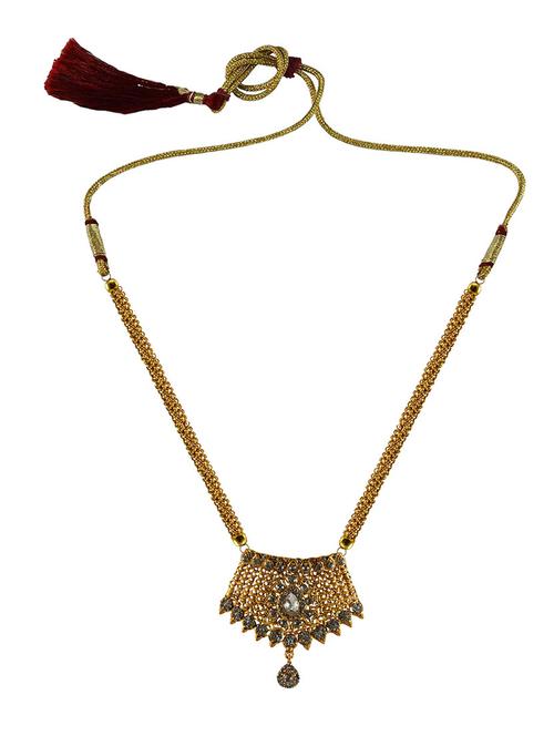 Gold Brass Pendant - 18796753 - Very Small Image - 1