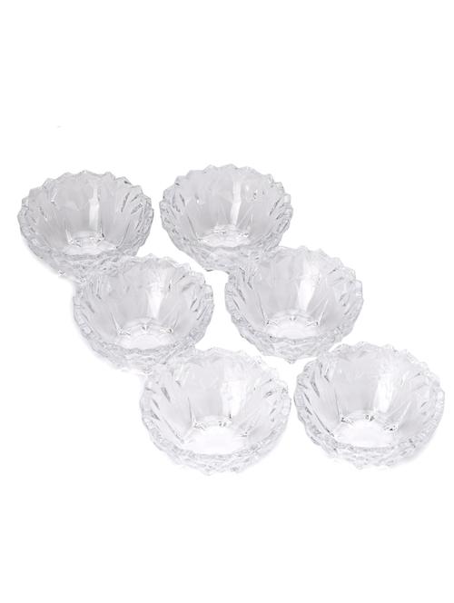 multi-purpose tableware snack/ veritable serving bowl, glass, pack of 6 - 18807031 - Very Small Image - 1