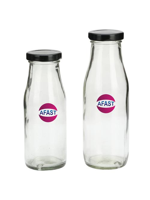 multipurpose kitchen storage glass milk bottle with lid -a1 - 18807128 - Very Small Image - 1