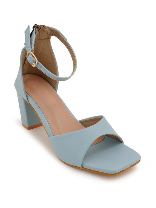 blue synthetic mules sandals - 18811750 - Very Small Image - 1