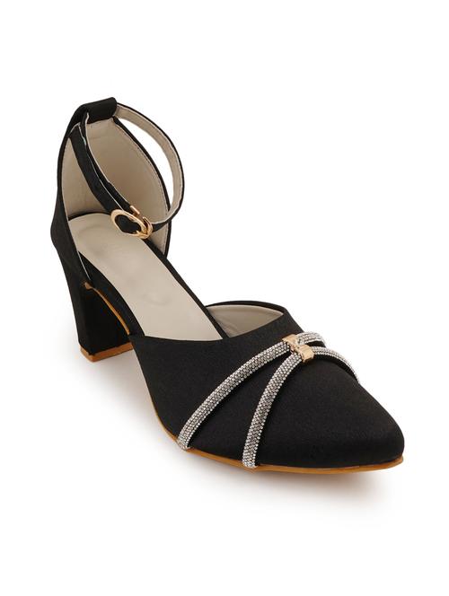 black synthetic mules sandals - 18811781 - Very Small Image - 1