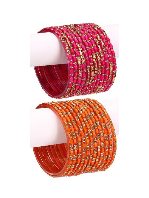 multi colored glass bangle - 18818599 - Very Small Image - 1