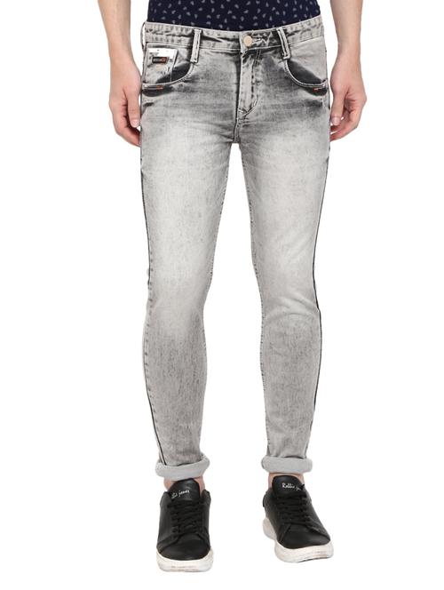 mens skinny fit plain jeans - 18822810 - Very Small Image - 1