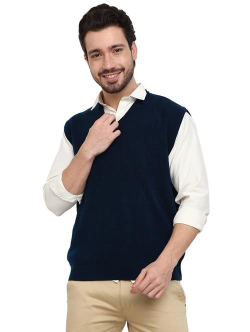 blue cotton pullover - 18823084 - Very Small Image - 1