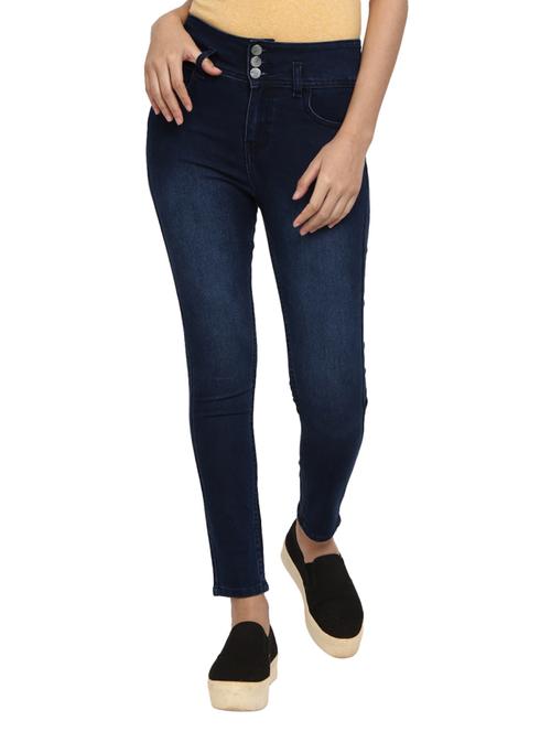 women's plain slim fit jeans - 18823300 - Very Small Image - 1
