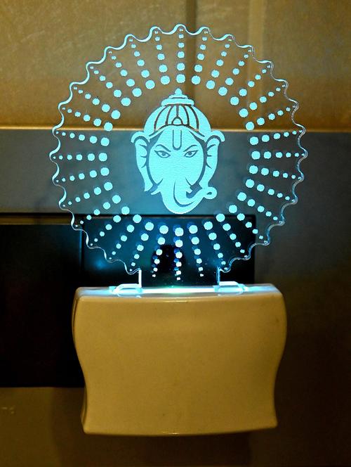 wall lamp, night lamp, led lamp, decorative light, plug lamp, automatic light change lamp, unbreakable lamp - 18823753 - Very Small Image - 1