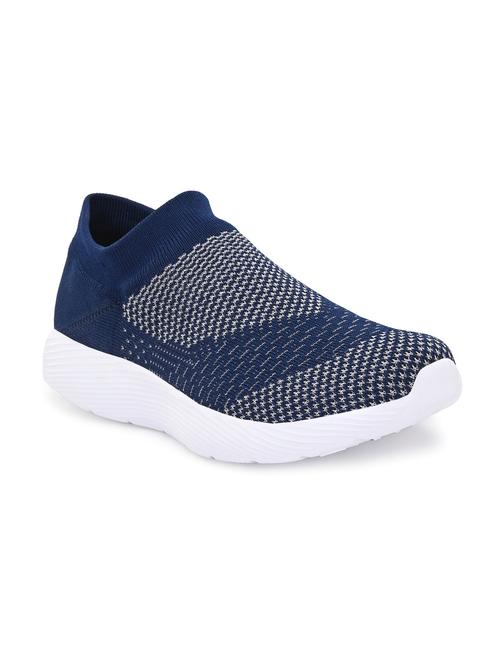 navy slip on sport shoes - 18824400 - Very Small Image - 1