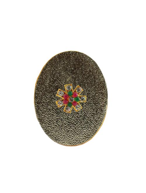 tie front printed full leg jumpsuit - 18826500 - Very Small Image - 1