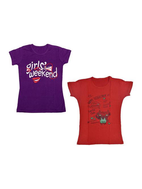 combo pack of cotton t-shirt - 18832928 - Very Small Image - 1