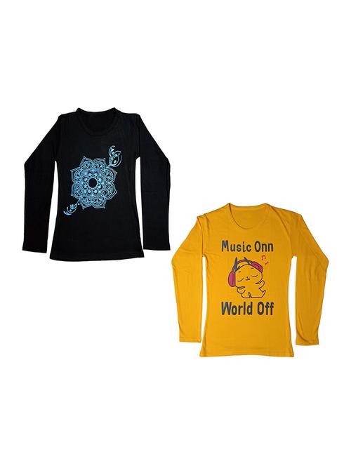 combo pack of cotton t-shirt - 18832941 - Very Small Image - 1