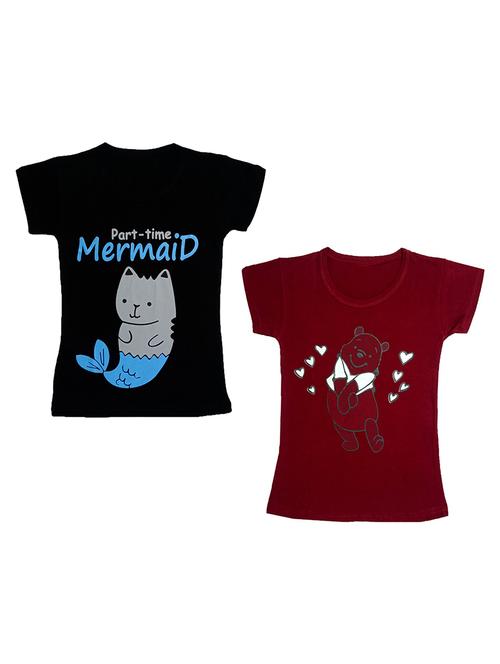 combo pack of cotton t-shirt - 18833152 - Very Small Image - 1