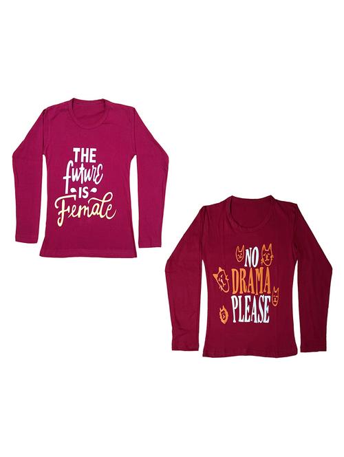 combo pack of cotton t-shirt - 18833190 - Very Small Image - 1