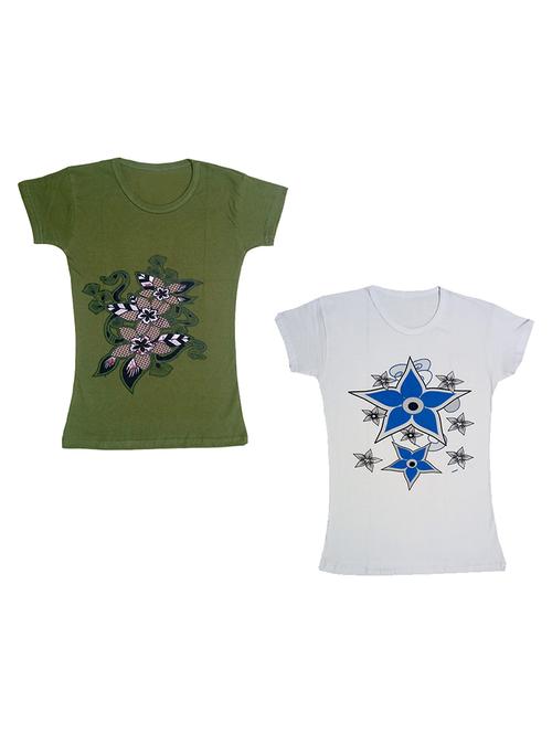 combo pack of cotton t-shirt - 18833235 - Very Small Image - 1