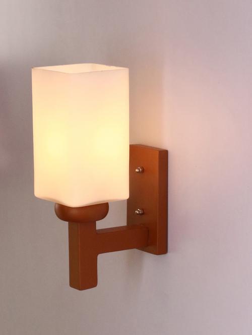 designer glass & metal sconce wall lamp light - a84, pack of 2 - 18836594 - Very Small Image - 1