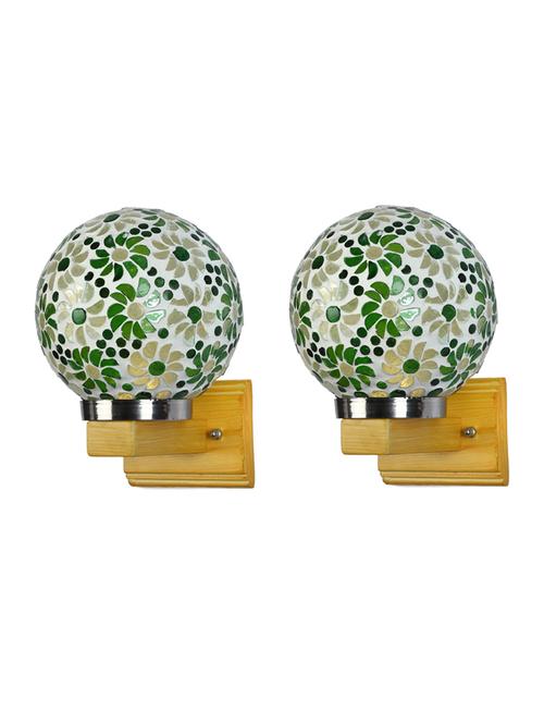 round globe sconce led wall lamp, warm white (set of two)- bx19 - 18836694 - Very Small Image - 1