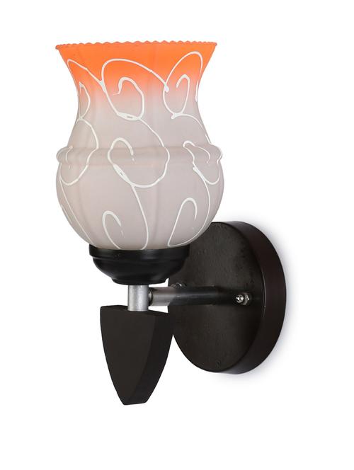 designer led sconce glass & wood wall lamp/ light - re015 - 18837159 - Very Small Image - 1