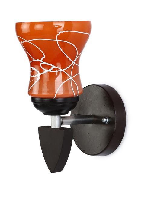 designer led sconce glass & wood wall lamp/ light - re104 - 18837279 - Very Small Image - 1